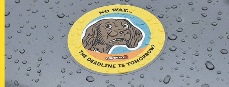 Laminat vinylklistermærker