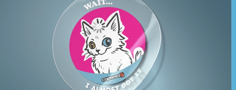 Transparent klistermærker