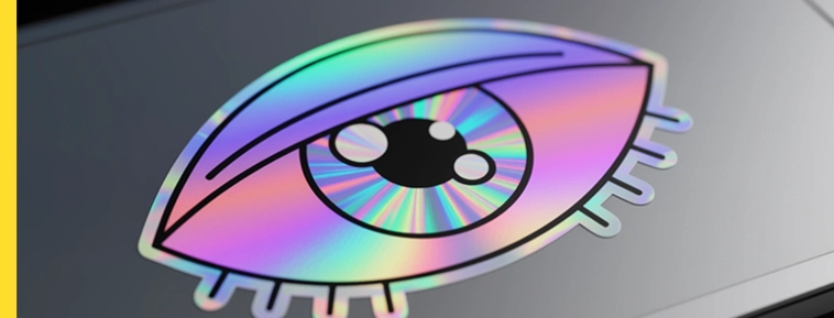 Holografiske klistermærker